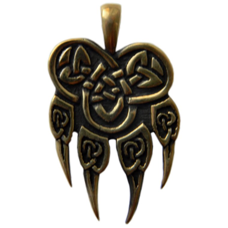 Оберег Велеса медвежья лапа