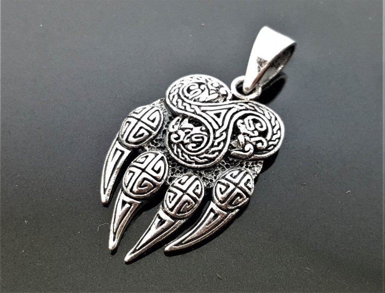 Печать Велеса медвежья лапа