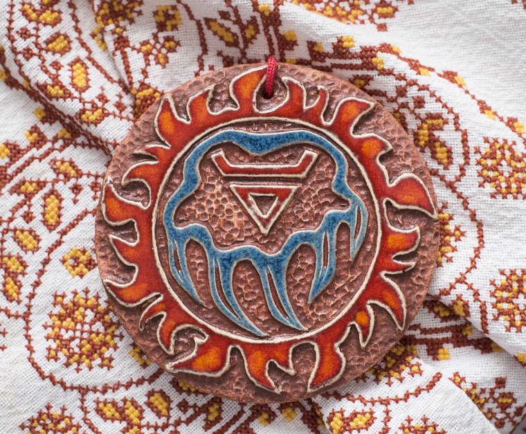 Печать Велеса медвежья лапа