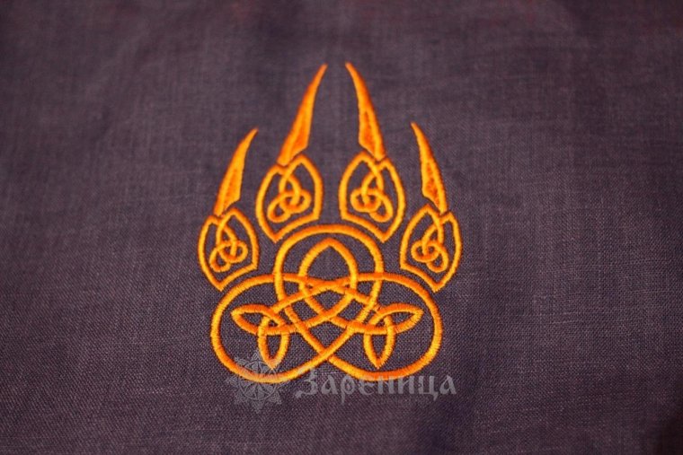 Оберег Велеса медвежья лапа