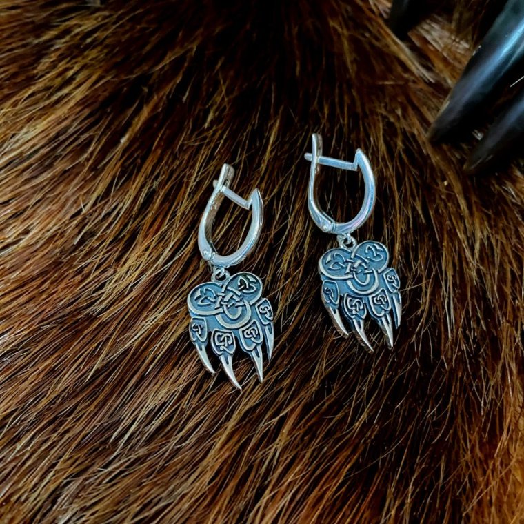 Печать Велеса медвежья лапа