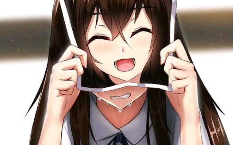 Катя Глущенко с языком