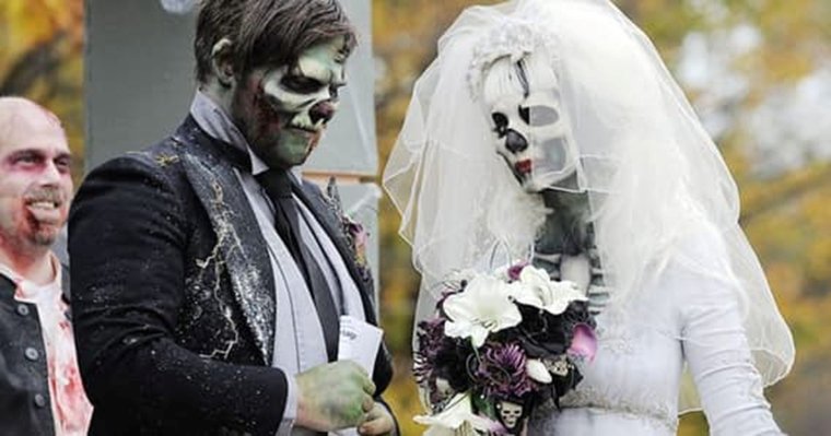 Смешные костюмы на свадьбу