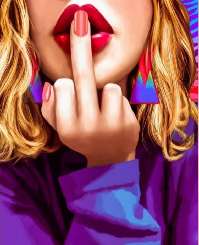 Дерзкий воздушный поцелуй