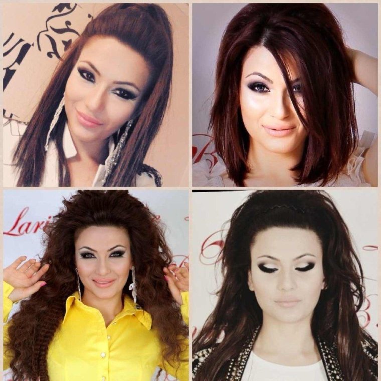 Самира Гаджиева до и после