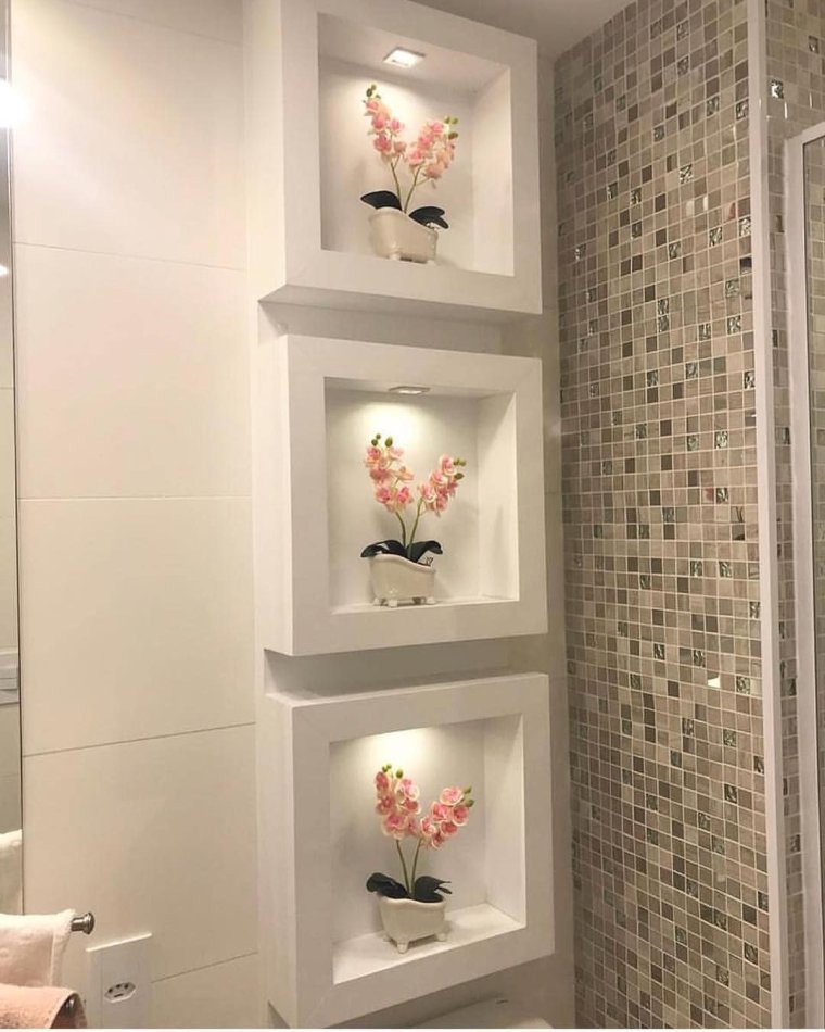 Полки в душевой