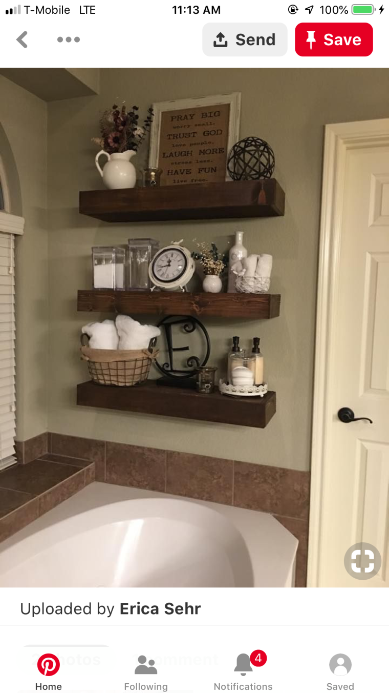 Полки для ванной