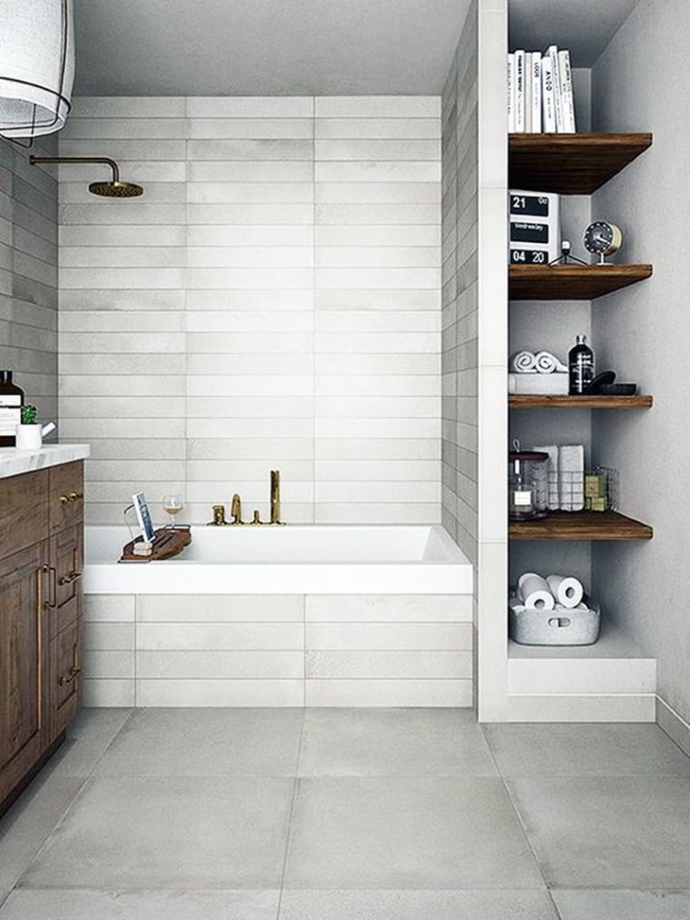 Ниша в ванной комнате