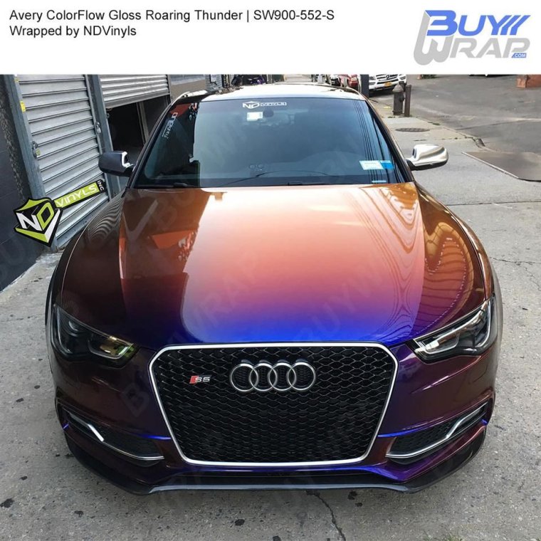 Винил на Ауди s5