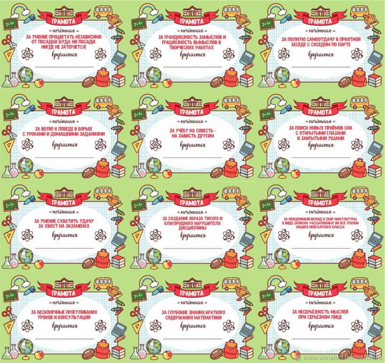 Шуточный подарочный сертификат на день рождения