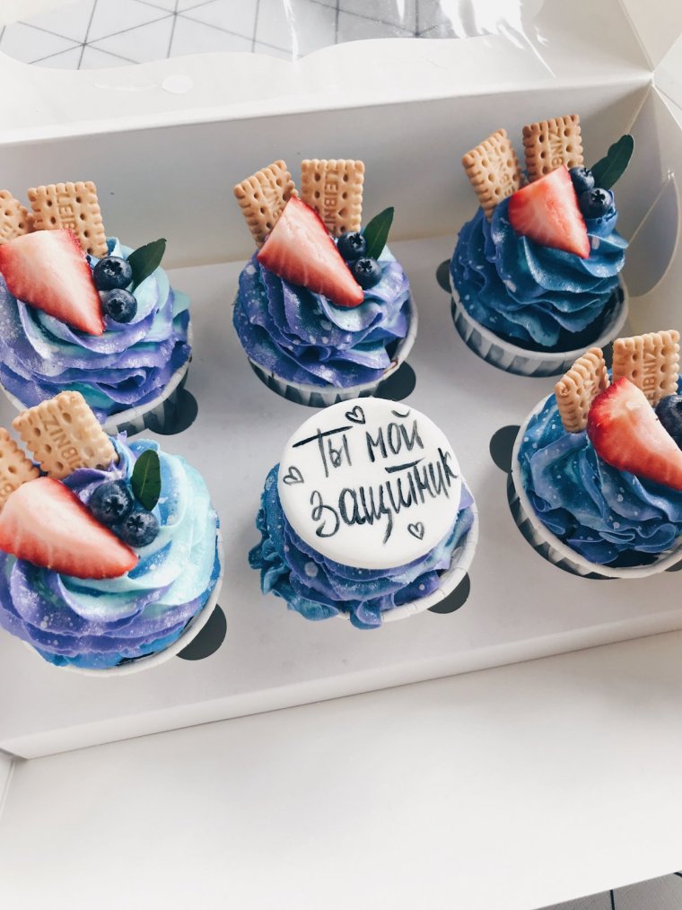 Мужские капкейки