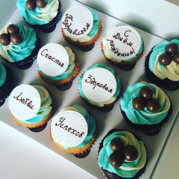 Капкейки на выпускной в сад