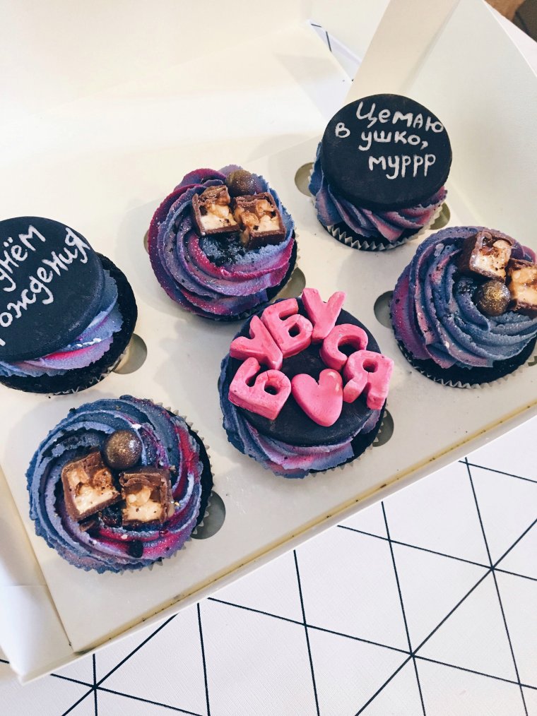 Капкейки на др подруге