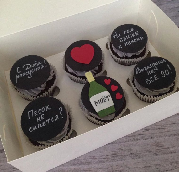 Капкейки с приколами