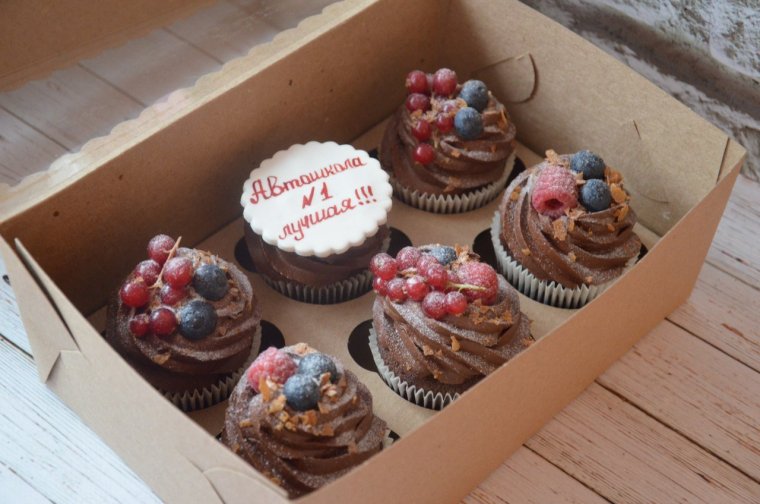 Капкейки на день рождения мужу на юбилей 25