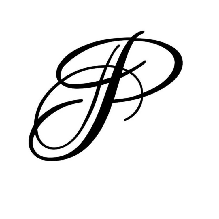 Каллиграфическая буква р