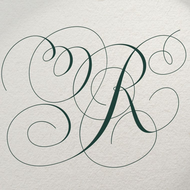 Каллиграфические буквы