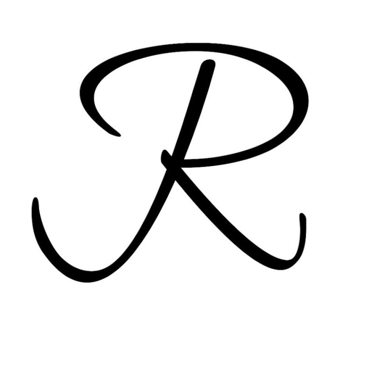 Каллиграфическая буква r