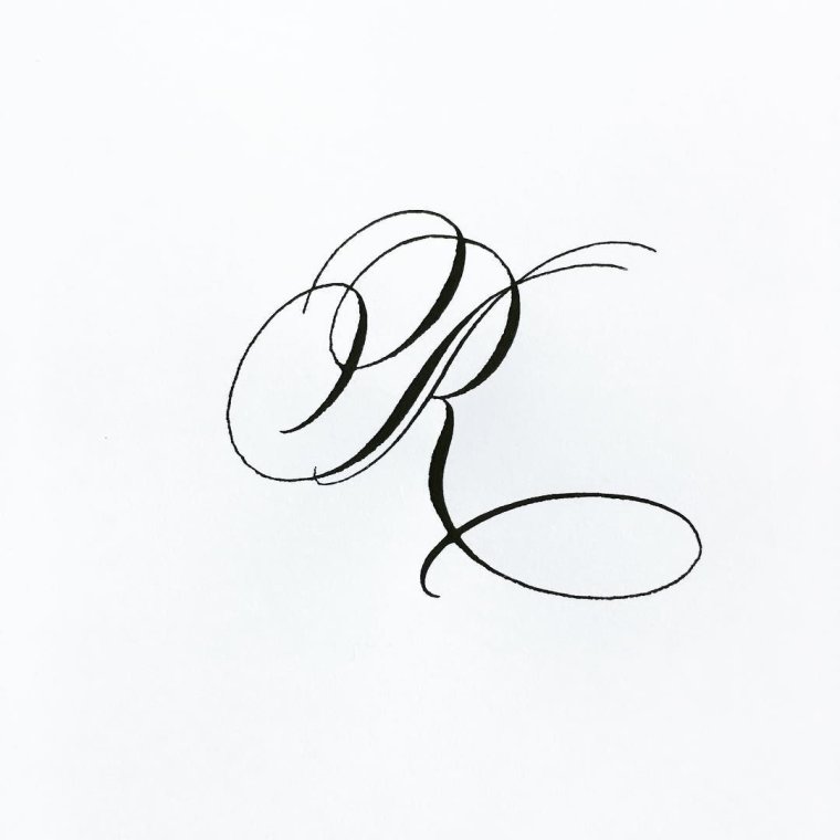 Красивая буква р заглавная