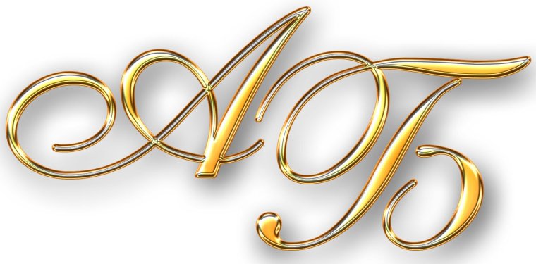 Монограмма буквы т