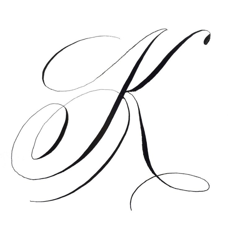 Буква а красиво