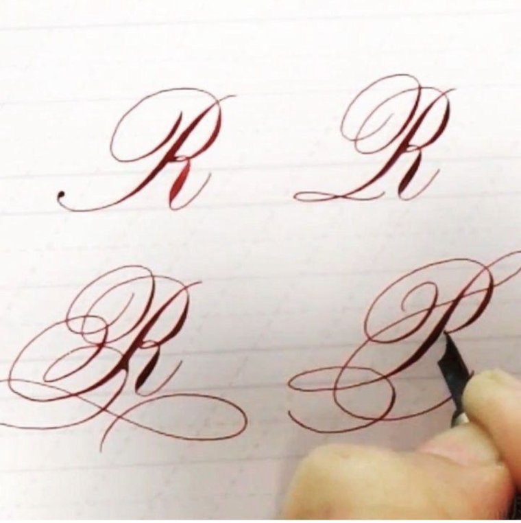 Буква а эскиз