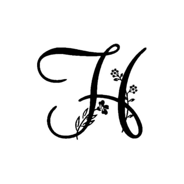 Красивые расписные буквы