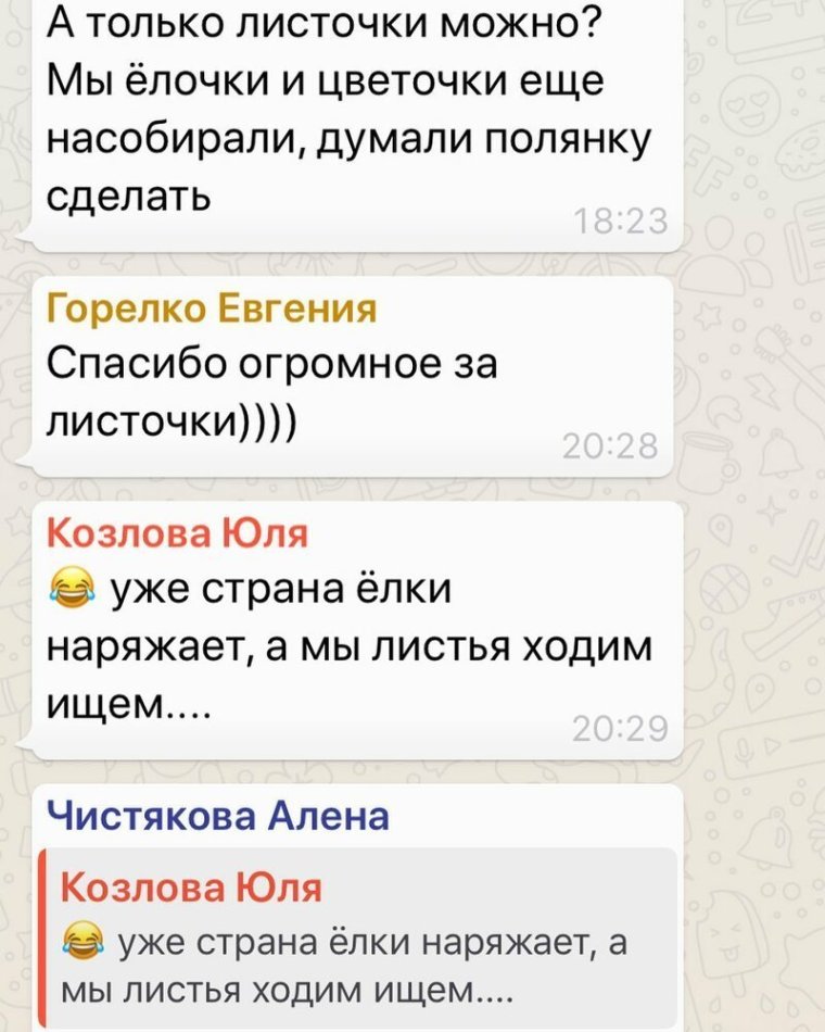 Чат родителей