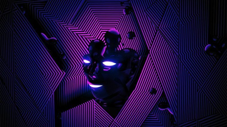 Темный неон