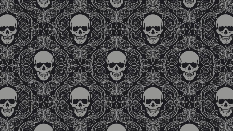 Принты с черепами