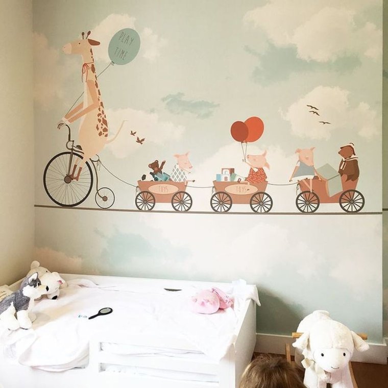 Роспись стен в детской