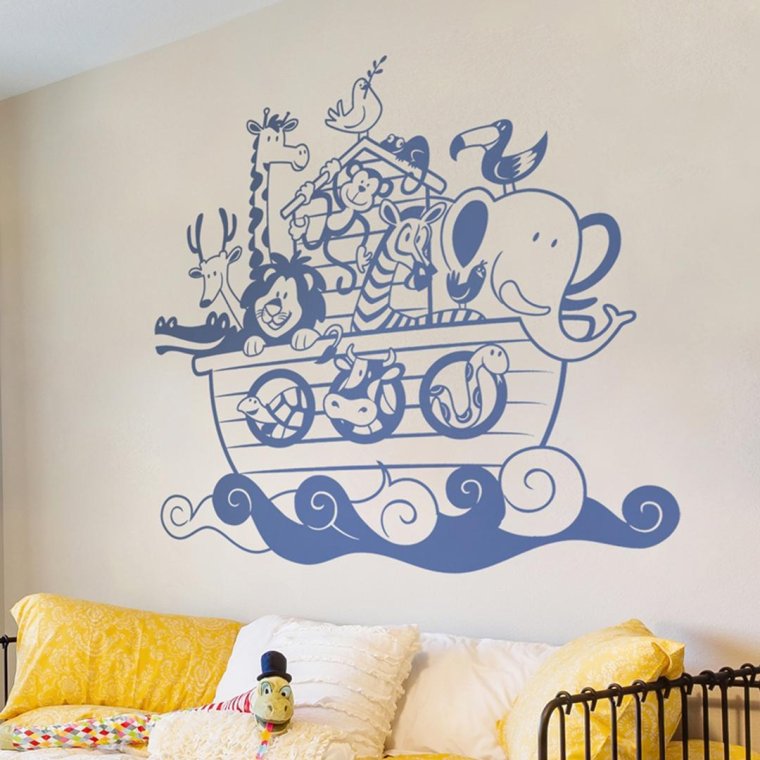 Трафареты для стен для мальчиков