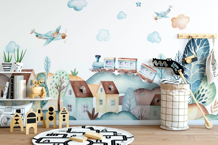 Детские фотообои на стену