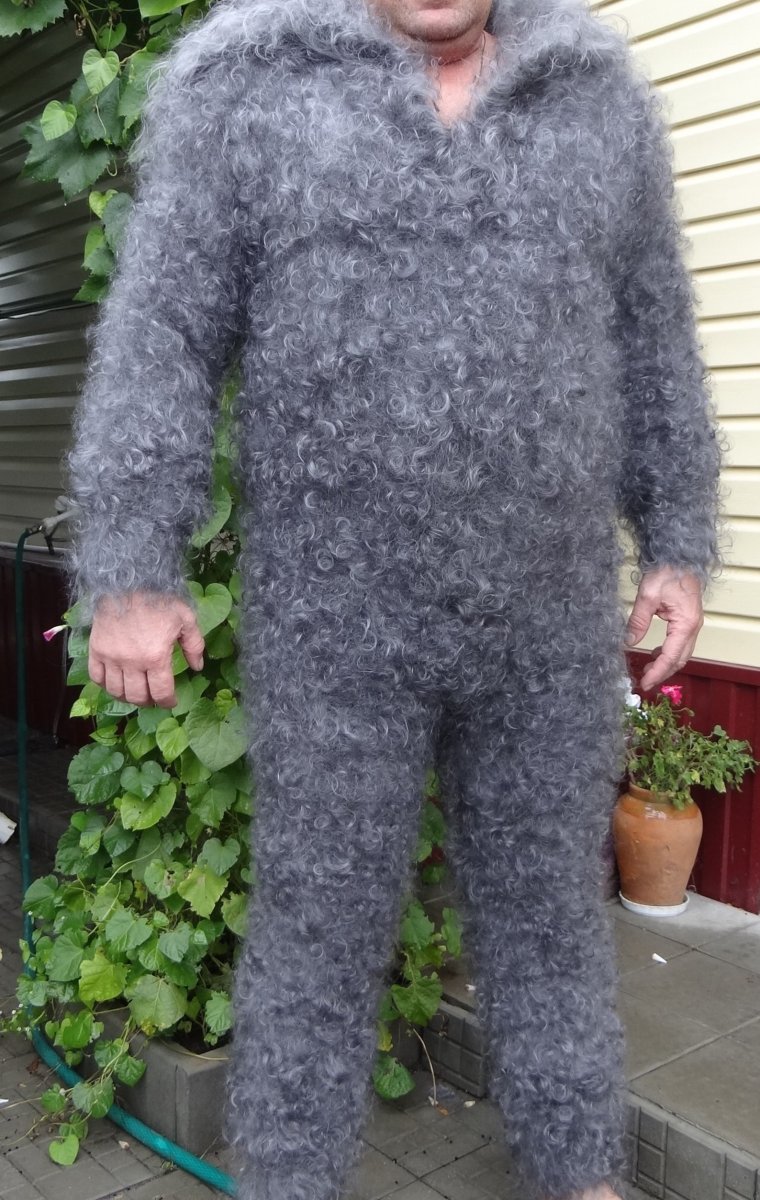 Вязаные костюмы для мужчин