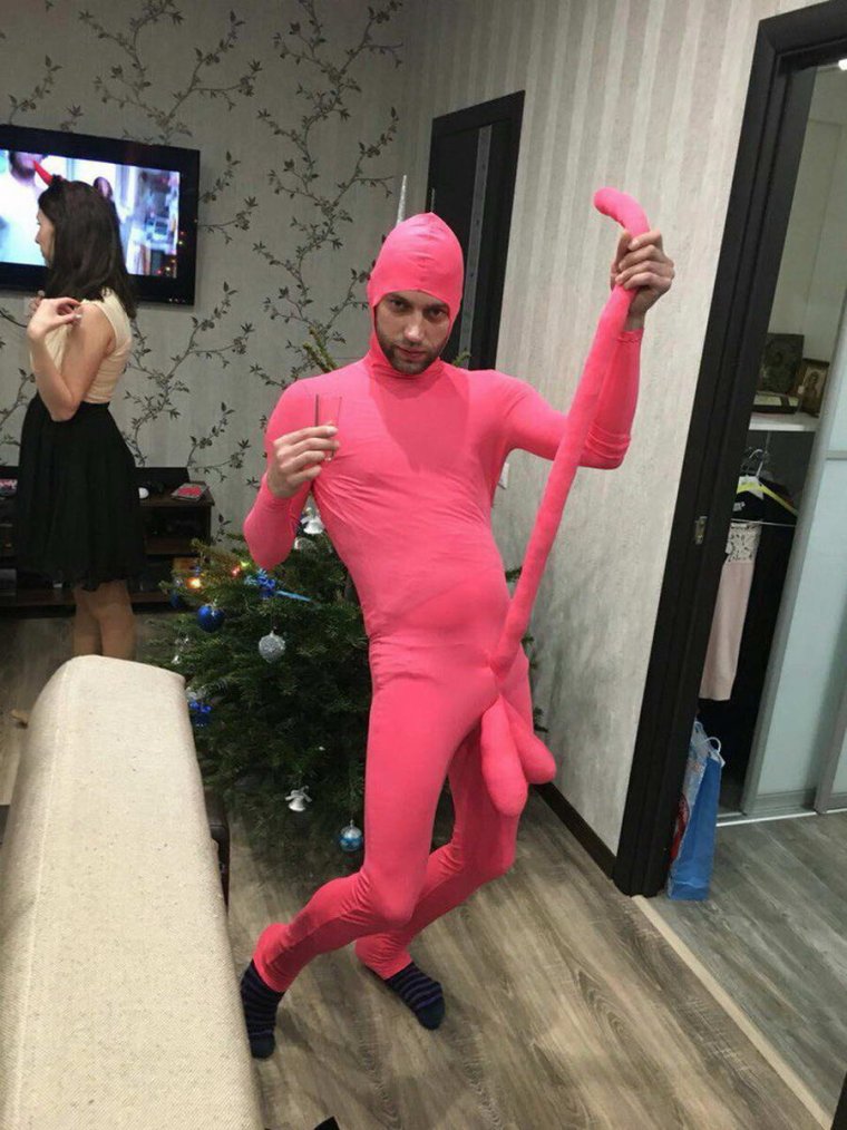 Вязаный комбинезон для взрослых