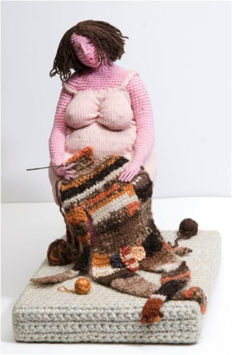 Вязаный комбинезон мужской