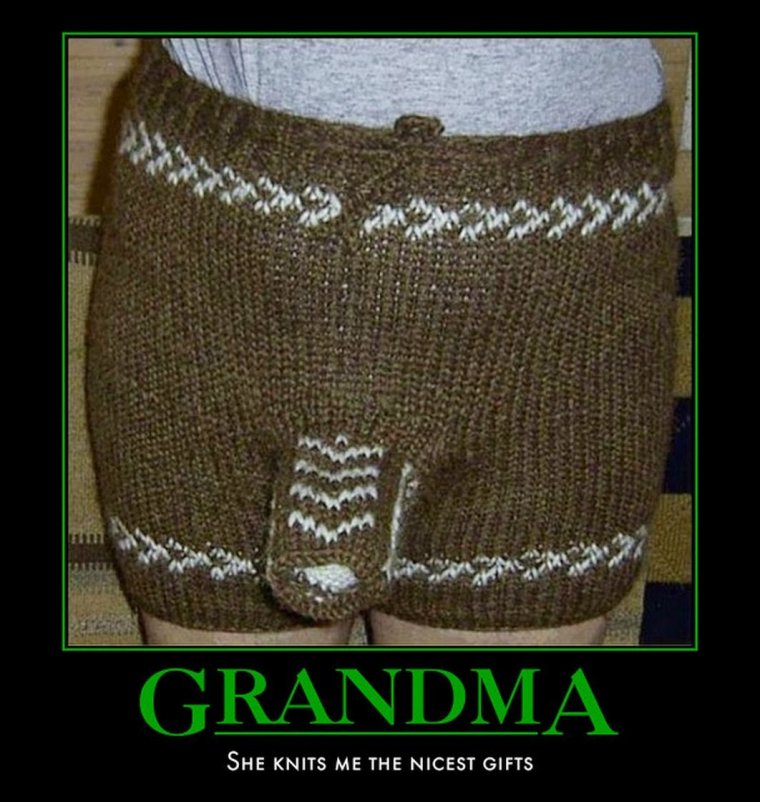 Нелепые вязаные вещи