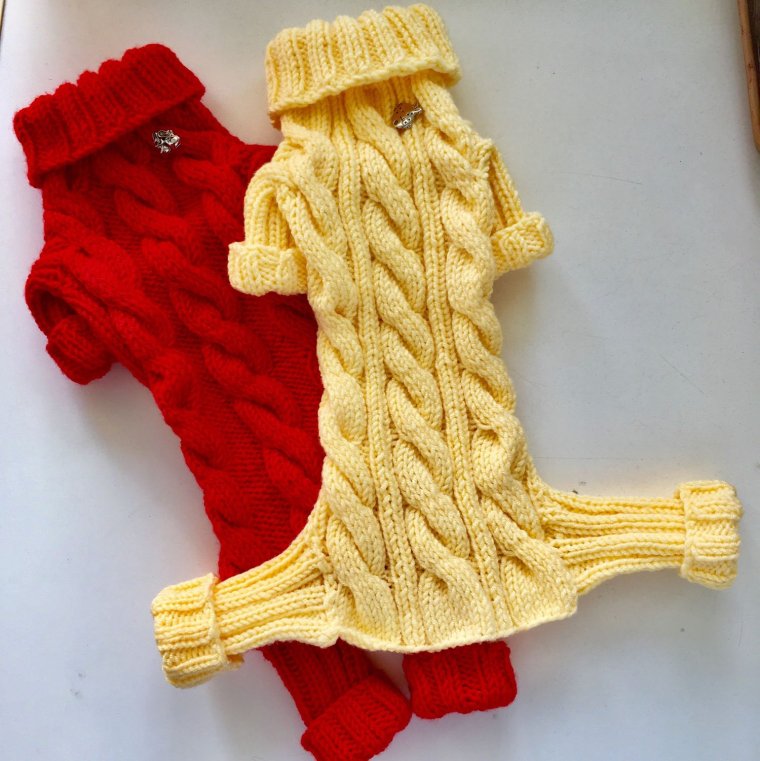 Свитер с капюшоном для кота