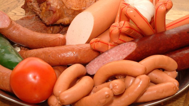 Колбаса сосиски