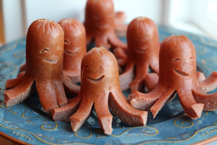 Сосиски Осьминожки