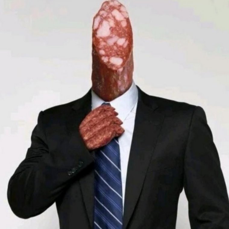 Смешная сарделька