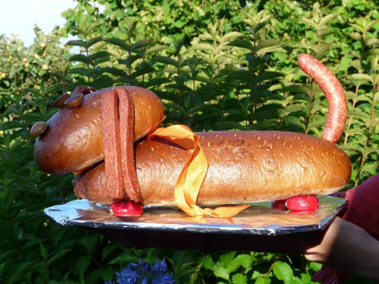 Креативные сосиски