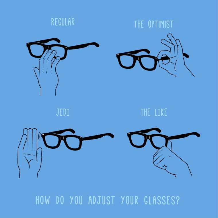 Шутки про очки