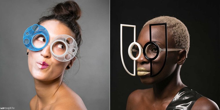 Дизайнерские очки необычные