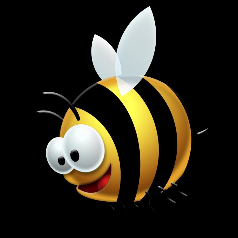 Смешная пчела