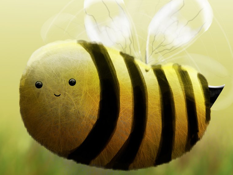 Пчела карикатура