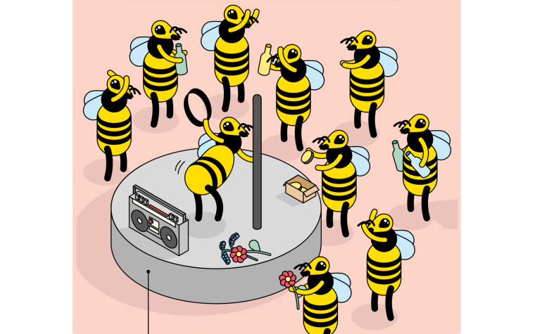 Мультяшные пчелки