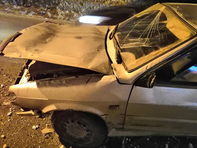 Авария ВАЗ 2114 серебристая