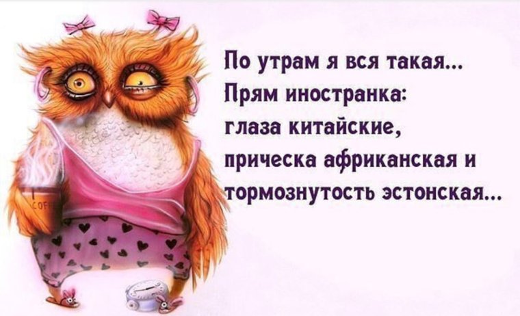 Пожелание доброго утра с юмором