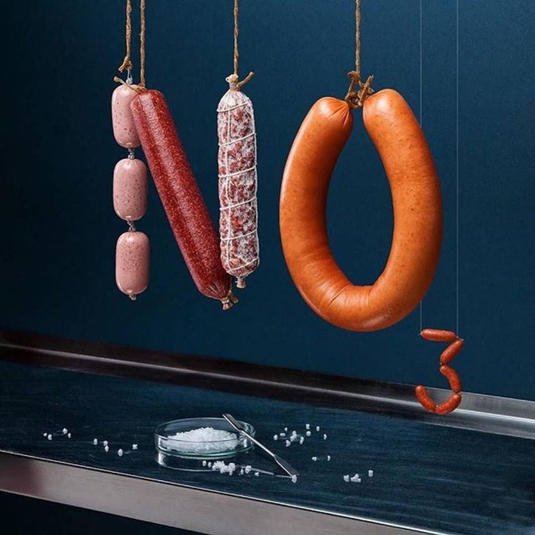 Креативная реклама колбасы